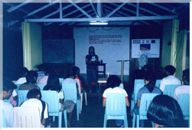 November 29-30, 2002, Attended by high school and college students of Vigan, Ilocos Sur, 
